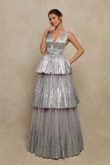 Picture of LILAC BLUE / SILVER DRESS