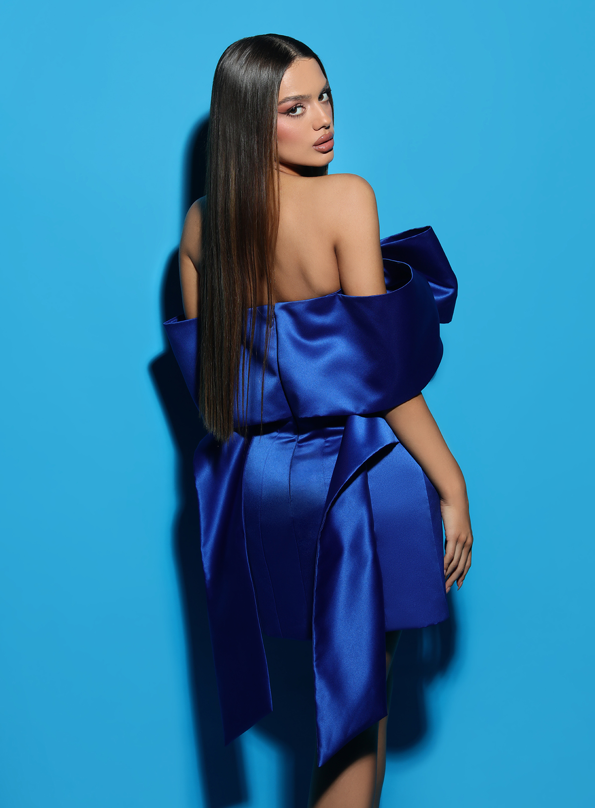 Picture of BLUE ELIANA DRESS